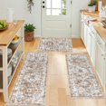 thumbnail image 3 of Farmhouse Kitchen Rugs Sets of Kitchen Runner Rugs Non Slip Washable Boho Kitchen Mats for Floor Indoor Door Mat Entrance Laundry Room Rug Vintage Kitchen Floor Mat Carpet Runner, 3 of 7