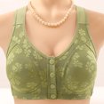thumbnail image 4 of Meichang Front Closure Bras for Women Plus Size Wireless Bra Comfort Full Coverage Everyday Bralettes Breathable Supportive Bras for Large Bust, 4 of 7