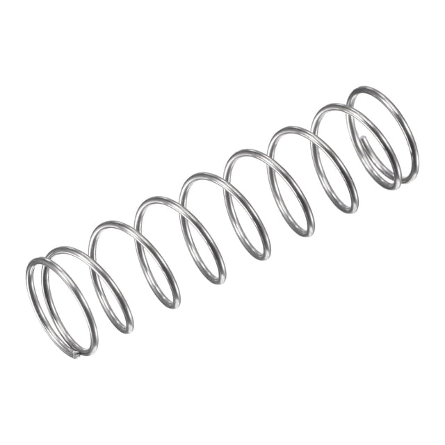 Unique Bargains Ressort de Compression en Acier Inoxydable 304 11mmx0.8mmx40mm Capacité de Charge 11N, 20 Pcs
