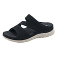 thumbnail image 2 of IUJSOY Walking Sandals for Women Lightweight Mesh Open Toe Comfort Footbed Platform Slip on Shoes, 2 of 7