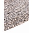 thumbnail image 3 of Aizza Trends 10 Ft Round Gray Jute Area Rug, Boho Chic Natural Jute Area Rug - Hand-Braided, Rustic Farmhouse Decor for Living Room Carpet,, 3 of 5