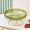Green, variant on TIMIFIS Fruit Bowl Pedestal Bowl Decorated Fruit Tray for Kitchen Counter and Dining Table Footed Bowls for Tea Parties Bread and Salad Bowl with Golden Kitchen Gadgets