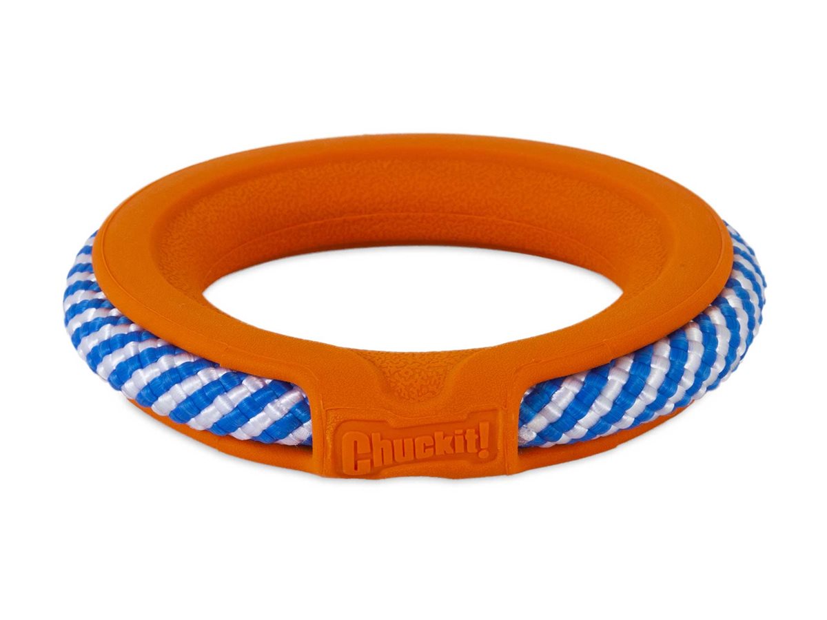 Chuckit! FetchTug 2-in-1 Rapporter et Corde Remorqueur Jouet pour Chiens
