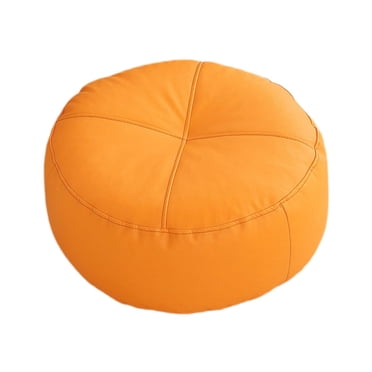 kurtrusly Floor Cushion Washable Tatami Pouf Seat Cushion for Sofa Living Room Bedroom Beige Lighr gray 40x40x15cm