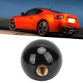 thumbnail image 4 of Knob Shifter Ball, Gear  Lever Head Easy Installation 54mm Head Diameter Universal With Adaptor For  Most Models For  Most Models Black, 4 of 8