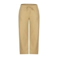 thumbnail image 4 of Birdeem Pantalon pour Hommes Hommes Uni Décontracté Mode Poches Taille Élastique Pantalon Long Pantalons, 4 of 12