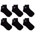 thumbnail image 2 of Chaps Mens Sport 6 Pair Ankle Socks, 2 of 3