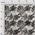 thumbnail image 2 of oneOone Cotton Cambric Gray Fabric Writing Abstract Texture With Text Sewing Craft Projects Fabric Prints By Yard 42 Inch Wide, 2 of 4