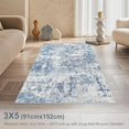 thumbnail image 2 of x Area Rug Living Room Rugs - Washable Neutral Modern Abstract Soft Thin Large Rug Indoor Floor No Slip Rug Carpet for Bedroom Under Dining Table Home Office Decor -, 2 of 7