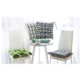 thumbnail image 2 of Wweixi Cushion Pad For Square Chair - Soft And Comfortable Wide Range Of Uses Square Chair Cushion gray grid 1Set, 2 of 6