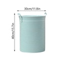 thumbnail image 3 of Laundry for Clothes Foldable Dormitory Storage Bucket - Spacious Household Laundry Organizer for Bathroom Toy Clothing Sorting and General Home Use, 3 of 4