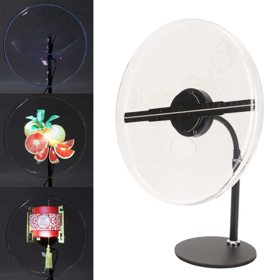 256 LED Beads, High Resolution, Portable 3D Holographic Advertising Projector with Memory Card Support for , for , WiFi,