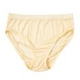 thumbnail image 1 of Knitted Silk Mid Rise French Cut Pantie: Blonde Pale Ale, 1 of 7