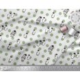 thumbnail image 3 of Soimoi polyester Crepe Fabric Dot & Penguin Ocean Print Fabric by Yard 52 Inch Wide, 3 of 3
