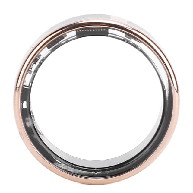 Sports Health Tracker Ring, Multiple Exercise Modes Wearable Smart Ring Stylish Step Counting Fitness Smart Ring IP68 Water Resistant for Parties 8 Inner Diameter 16mm/0.62in,9