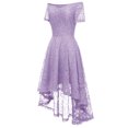 thumbnail image 3 of adviicd Robes d'Été pour Femmes Décontractées Robe Longue Ample Unie Smockée Sans Manches Robes de Plage d'Été Violettes,S, 3 of 4