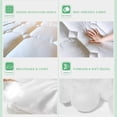 thumbnail image 5 of UNILIBRA King Size Mattress Pad Cooling Rayon from Bamboo Quilted Fitted Mattress Protector Pillow Top Mattress Cover with Deep Pocket Up to 21 Inches Ultra Soft Filling Mattress Topper, 5 of 5