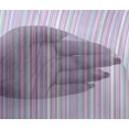 thumbnail image 3 of oneOone Viscose Chiffon Fabric Multicolor Stripe Printed Craft Fabric BTY 42 Inch Wide, 3 of 3