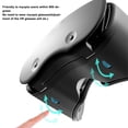 thumbnail image 3 of VR Goggles, Anti Blue Lenses VR Virtual Goggles 58-75mm Adjustment 3D  for Home Use, 3 of 7