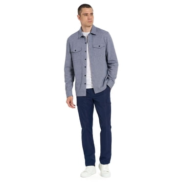 Veste chemise en molleton sergé Van Heusen