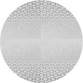 thumbnail image 1 of Ahgly Tapis d'Intérieur Lavable en Machine Carré Transitionnel Gris Platine, 3 Pieds Carré, 1 of 7