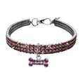 thumbnail image 2 of TIMIFIS Dog Collar Pet Supplies Cute Mini Pet Dog Bling Rhinestone Chocker Collars Fancy Dog Necklace, 2 of 3