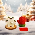 thumbnail image 4 of Gingerbread Man Christmas Candle Gift Set, Festive Scented Soy Wax Decor for Home, Holiday Party Favor Present Box, 4 of 6