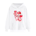 thumbnail image 1 of Sweat-shirt en Molleton à Manches Longues Imprimé Saint-Valentin pour Femme, 1 of 2