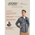 thumbnail image 3 of Jockey Outdoors Men's Lightweight Grid Fleece, 3 of 7