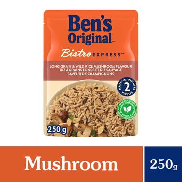 BEN'S ORIGINAL BISTRO EXPRESS Long Grain & Wild Rice Mushroom Side Dish 250g