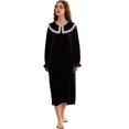 thumbnail image 2 of Women‘s Soft and Warm Fleece Robe - Velvet Nightgown Womens, 2 of 7