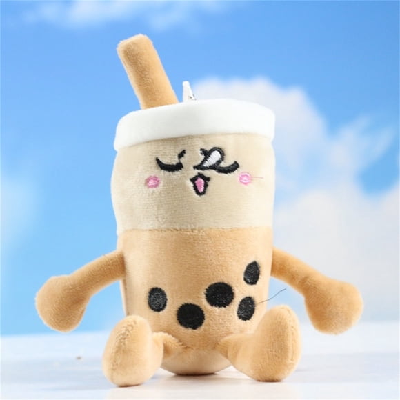 WLOELOEW D Cute Super Cute Milk Tea Cup Toy Pendant Doll Doll Doll Catch Small Doll
