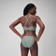 thumbnail image 4 of Speedo Hauts de Bikini Dos Nageur Unis pour Femmes - Olive Doux, Taille : L, 4 of 4