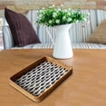 thumbnail image 5 of Rattan Shell Storage Tray - Multi-Functional Woven Basket for Living Room, Picnic, Restaurant Coffee Table, Dried Fruit & Snack Serving, 21x31x3cm, 5 of 5