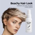 thumbnail image 4 of Sea Spray Styling Spray Lasting Strong Styling And Moisturizing Spray Refreshing And Non Greasy Hair Styling Gel Water Simple Texture Sea Spray 60Ml, Polyester Hair Care Net, 4 of 4