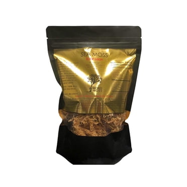 Supplément de Sea Moss - Chondrus Crispus Violet 55 g - Récolté à l'État Sauvage, Vrai Sea Moss du Nouveau-Brunswick, Canada - Irish Moss Biologique - Étincelle Magnétique - Prépare 5 L de Gel