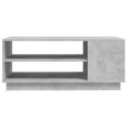 thumbnail image 3 of vidaXL Coffee Table Concrete Grey 102x55x43 cm Engineered Wood, 3 of 4