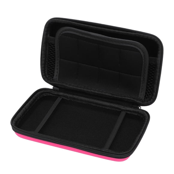 Carrying Case Compatible with for New 2DS XL 2DS LL for New 3DS 3DS, Water Resistant, Hard Shell Travel Bag with 8 Game Slot, Portable Console Protective Pouch