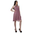 thumbnail image 3 of Moomaya Tunique Grande Taille à Col Licou en Rayonne Sans Manches Débardeur Mini Robe T-Shirt, 3 of 4