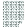 thumbnail image 3 of 100pcs Christmas Lights Clips Plastic Gutter Clips String Light Hooks Reusable Frostproof Holiday Light Clips for Yards Eaves, 3 of 7