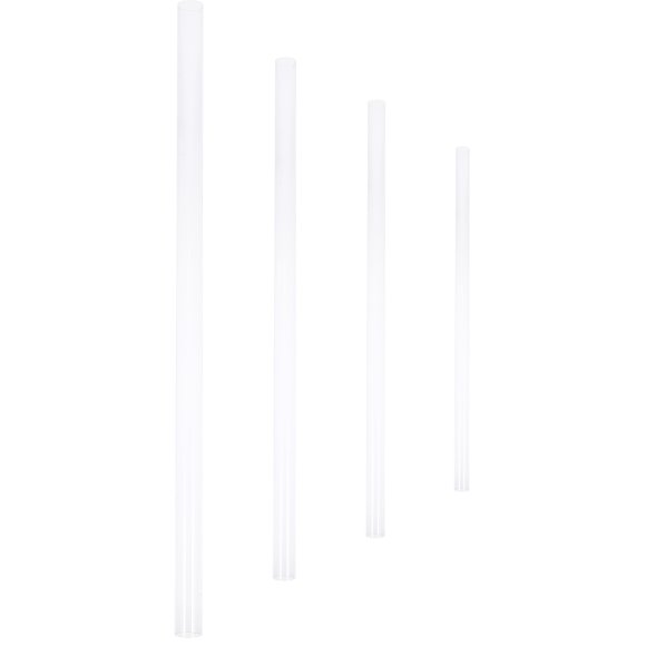 Minkissy 4pcs Clear Hose Pipes for Building Materials General Users