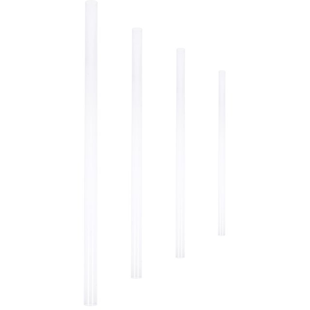 Minkissy 4pcs Clear Hose Pipes for Building Materials General Users