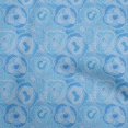 thumbnail image 1 of oneOone Cotton Cambric Light Blue Fabric Abstracts Sewing Craft Projects Fabric Prints By Yard 56 Inch Wide, 1 of 5