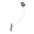 thumbnail image 1 of Milaget 1:64 Scale Miniature Kite Flying Figure Lightweight Multifunctional Handmade Boy, 1 of 9