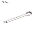 thumbnail image 3 of Unique Bargains Split Cotter Pin, 4x30mm Stainless Steel Clip Fastener Fitting Silver 30Pack, 3 of 5