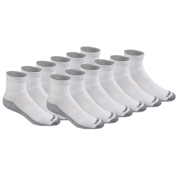 Dickies Men's Multi-Pack Dri-tech Moisture Control Quarter Socks