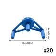 thumbnail image 3 of EGNMCR Plant Fixed Clamp Hydroponic Growth Clamp Plastic plant root and stem fixing clip, 3 of 6