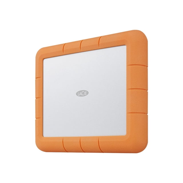 LaCie Rugged RAID Shuttle STHT8000800 - Grille de Disque Dur - 8 To - 2 Baies - HDD 4 To x 2 - USB 3.1 (Externe) - avec Plan de Service de Récupération de Données Rescue de 3 Ans