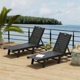 thumbnail image 3 of Paradise Chaises Longues Adirondack en Plastique pour Extérieur (Ensemble de 2), 3 of 9