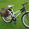 thumbnail image 2 of Sacs Sacoches Doubles en Toile pour Vélo avec Crochets Ajustables Grands Compartiments 30-40 L Kaki, 2 of 8